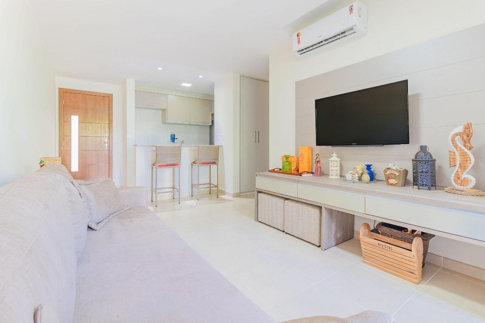 PF35 Ótimo Quarto e Sala a 25m da Praia Praia do Forte Esterno foto
