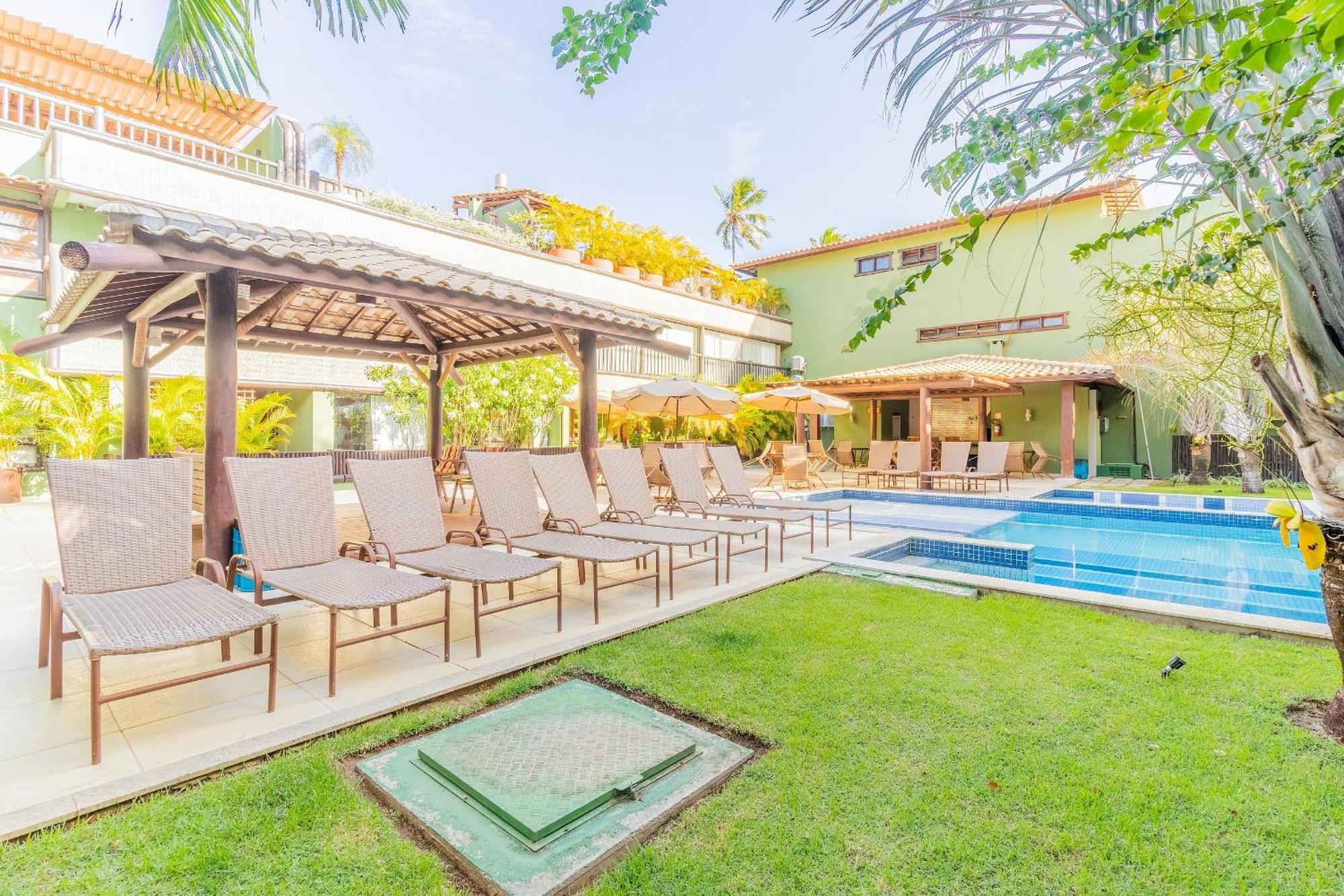 PF35 Ótimo Quarto e Sala a 25m da Praia Praia do Forte Esterno foto